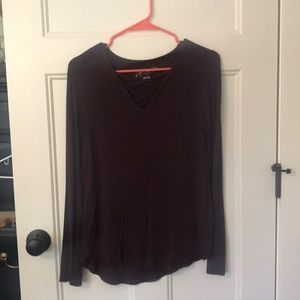 Maroon long sleeve